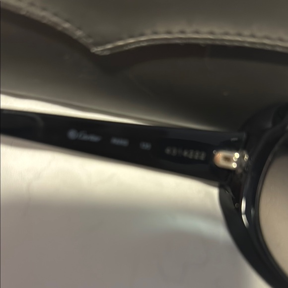 Cartier Black Women's Sunglasses - Picture 2 of 5